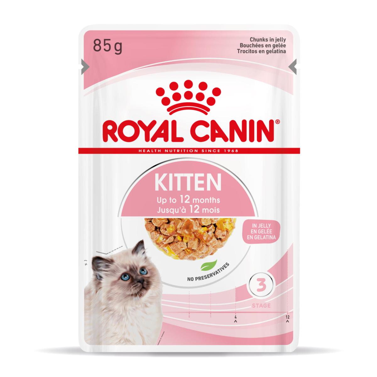 Royal Canin Kitten Jelly | Wet Food for Kittens  - 85g