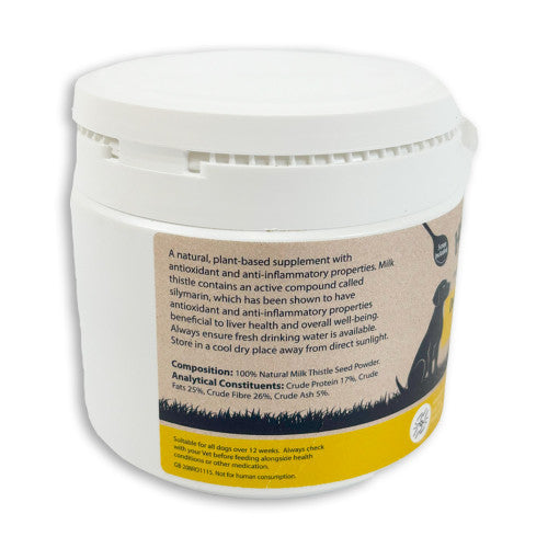 Healthy Paws Milk Thistle Supplement for Dogs | Natural Liver & Immunity Support