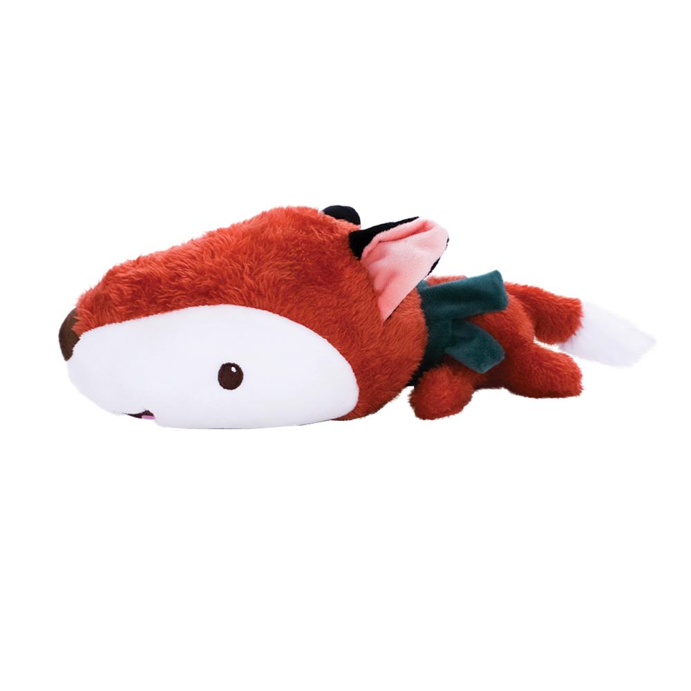Holly & Robin | Big Head Bottle Cruncher Festive Fox Toy