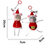 Mr & Mrs Santa Mouse Door Hanger | Pair of Christmas Cat Toys by Happy Pet