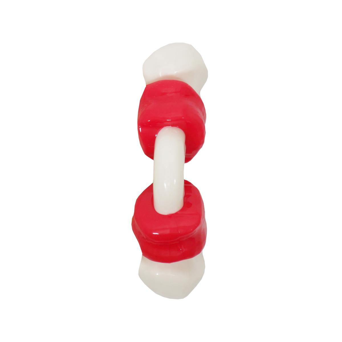 Cupid & Comet Tough Nylon Dinner Bone | Mini Christmas Dog Chew Toy