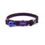 Ancol | Cat Collar | Velvet Heart with Bell - Purple or Red