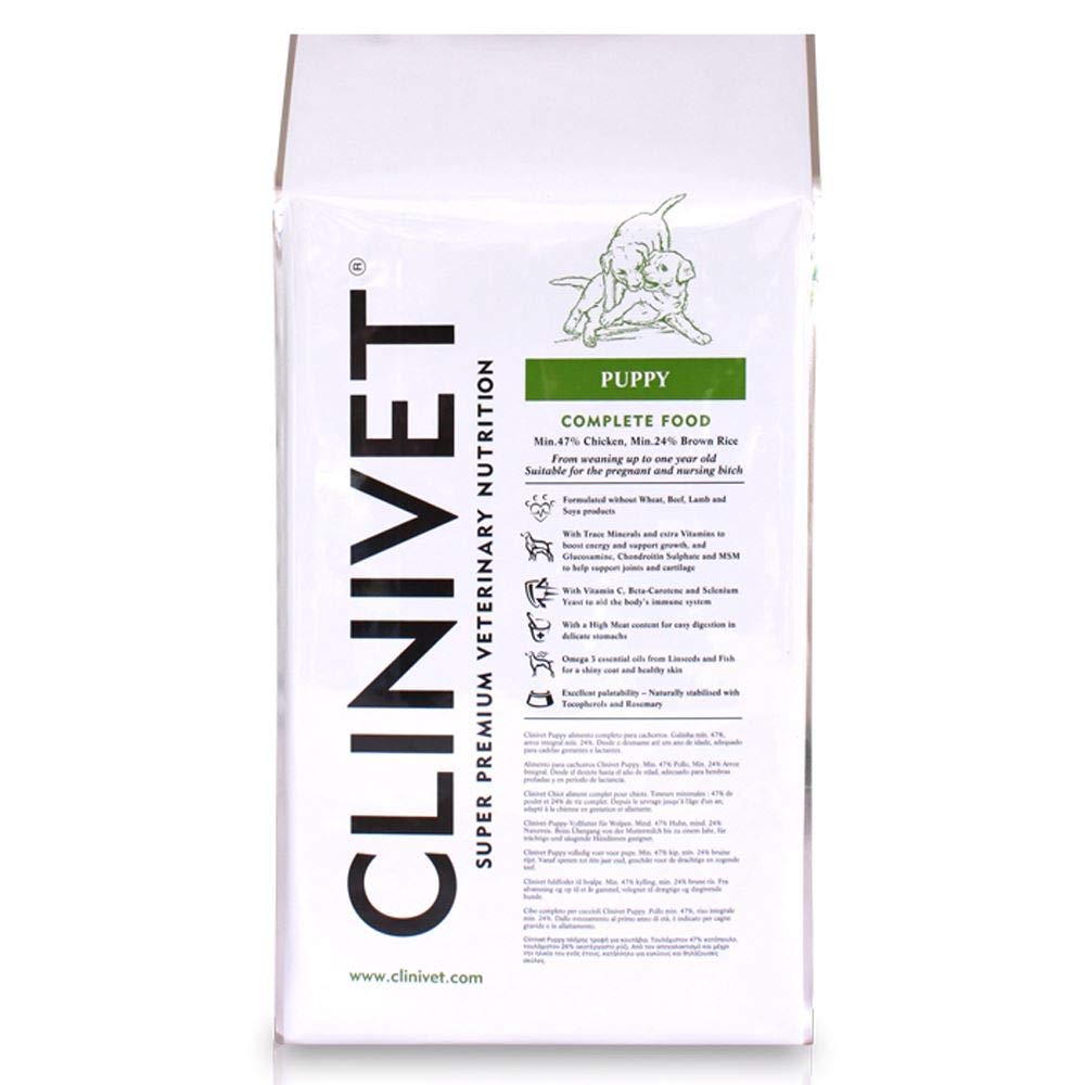 Clinivet Poultry Puppy 🐔 Hypoallergenic Dry Dog Food