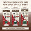 Tropiclean & KONG | Dog Dental Ball Kit | The Enticer Pack | Smoked Beef Brisket Flavour