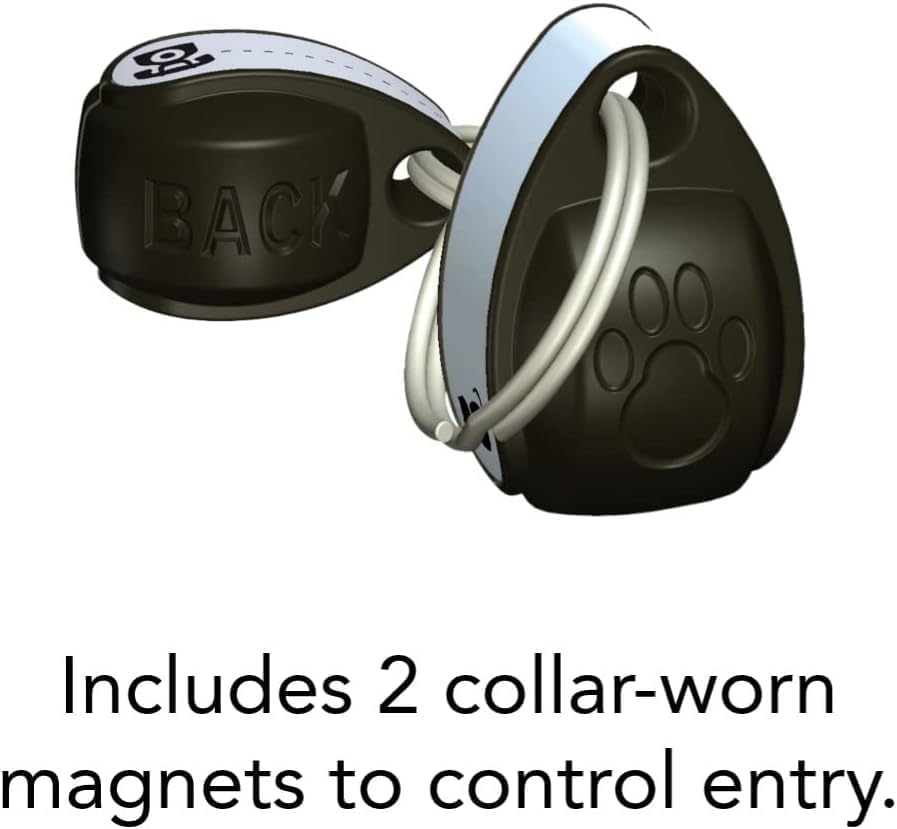 magnets to make the cat flap work