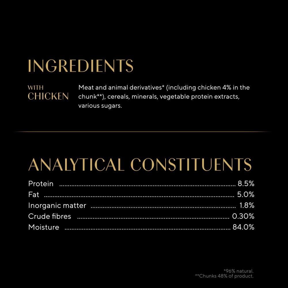 Sheba | Wet Cat Food Tray | Fine Flakes | Chicken in Jelly - 85g