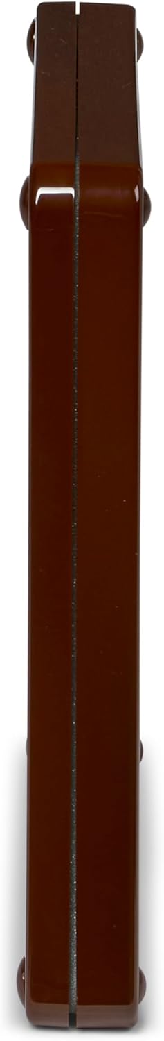 Cat Mate Lockable Cat Flap – Brown  Secure Slide Lock  Ideal for Thin Panel Doors