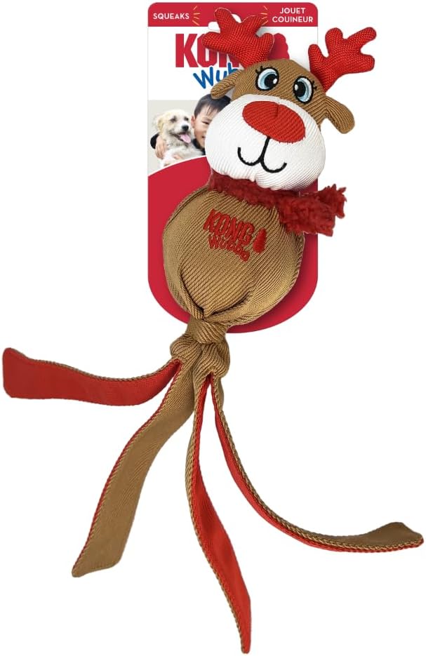 KONG Holiday Wubba | Assorted Christmas Dog Toy
