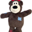 KONG Wild Knots Jumbo Bear Dog Toy | Squeaker & Knotted Rope