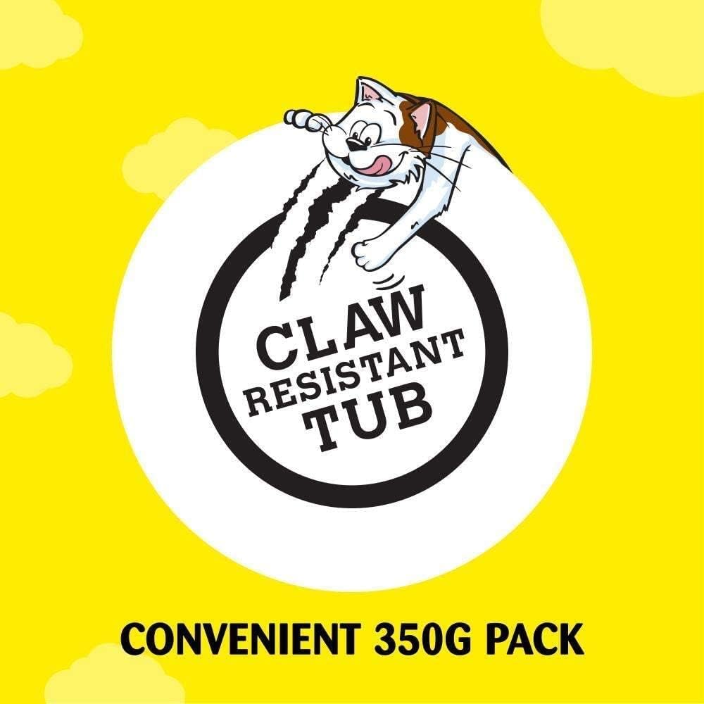Dreamies Cat Treats With Cheese Mega Tub 350g