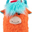 KONG | Comfort Jumbo Highland Cow | Extra Large Dog Toy