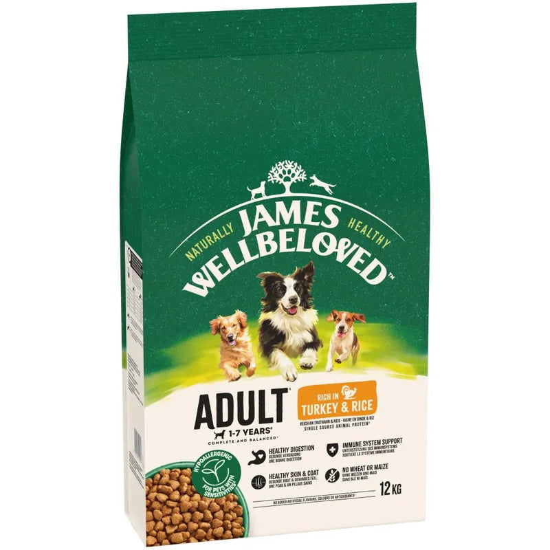 Short Dated Special Offer! James Wellbeloved Adult & Puppy Dry Dog Food - CLEARANCE DEAL