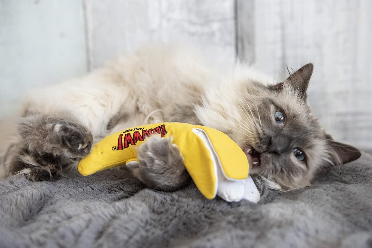 Yeowww! Peeled Banana Catnip Toy - 100% Organic Potent Catnip Toy