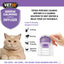 VetiQ Serene Calming Diffuser for cats with a cat and hand holding the diffuser.