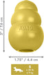 KONG Classic Limited Edition GOLD | 50th Anniversary Enrichment Dog Toy