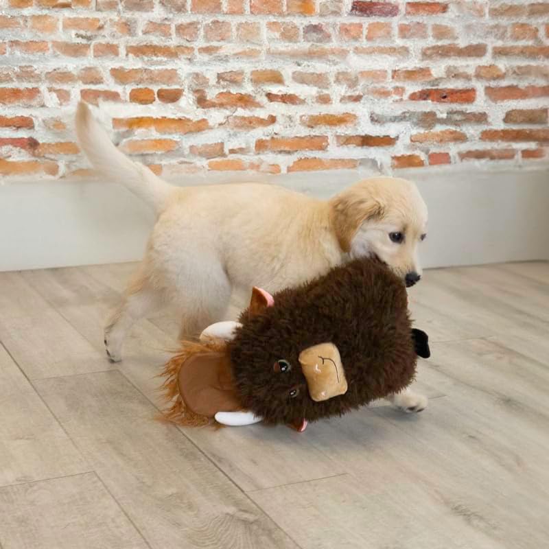 KONG | Comfort Jumbo Highland Cow | Extra Large Dog Toy