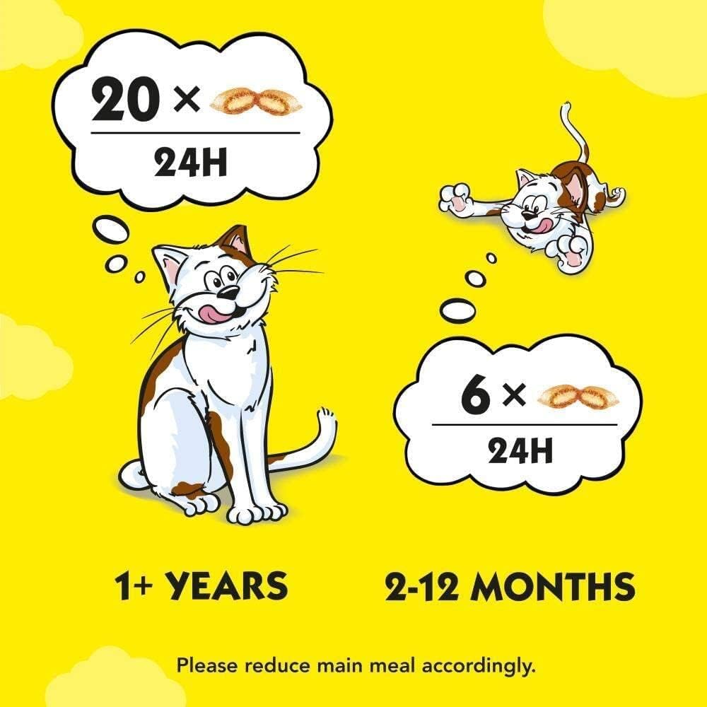 Dreamies Cat Treats With Cheese Mega Tub 350g