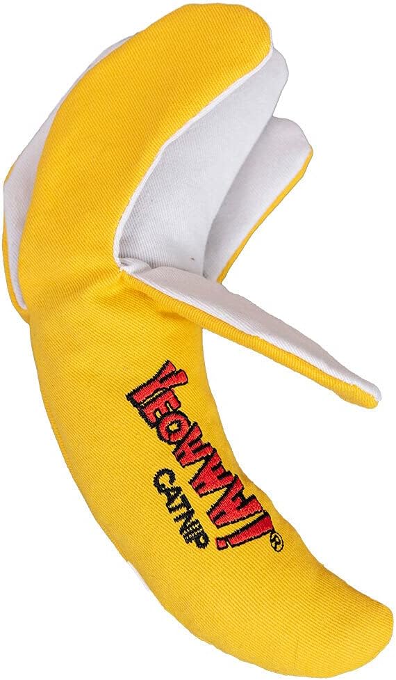 Yeowww! Peeled Banana Catnip Toy - 100% Organic Potent Catnip Toy