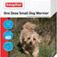 Beaphar One Dose Wormer for Dogs | Roundworm & Tapeworm Treatment