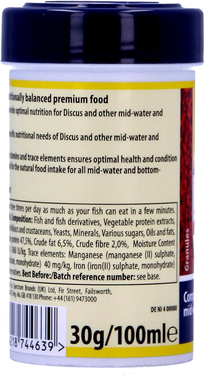 Tetra Prima Discus Tropical Fish Food Granules