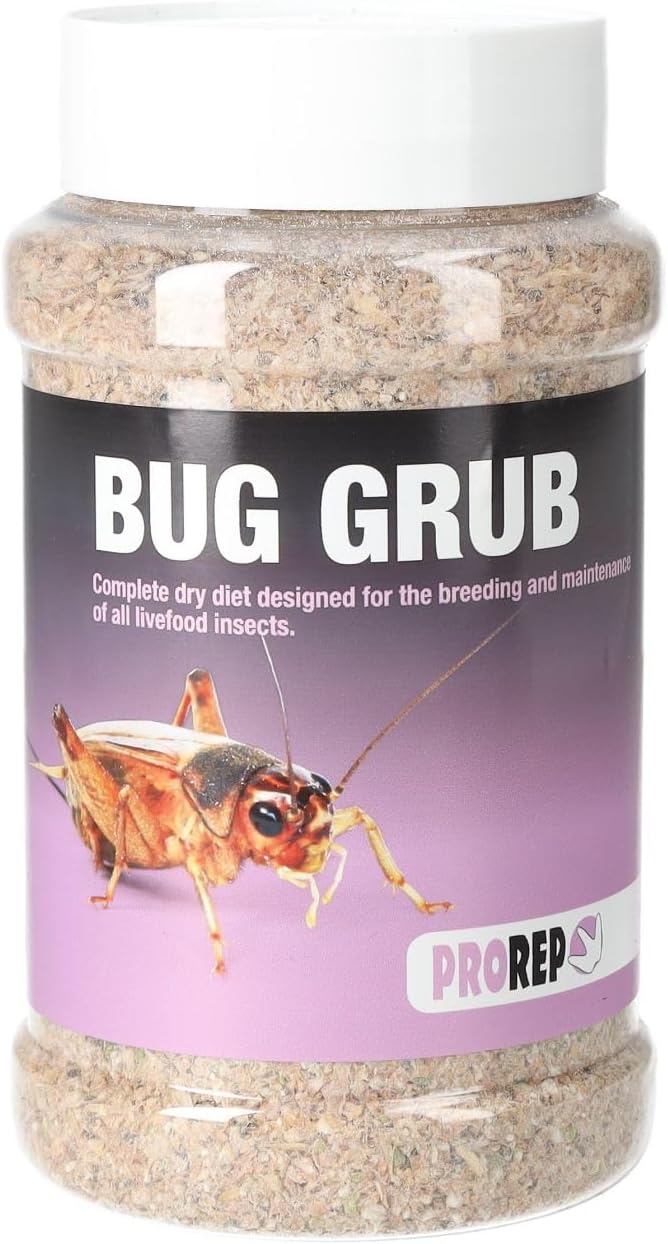 ProRep Bug Grub Jar 300g | Livefood Insect Gut-Loading Food | Ireland & UK