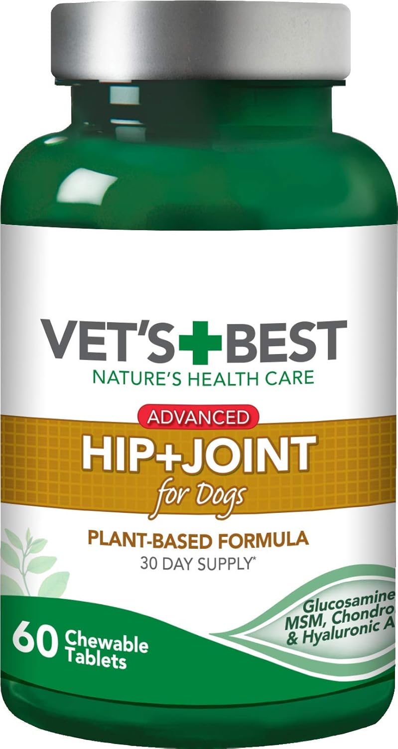 Vet's Best Advanced Hip & Joint Chewable for Dogs 60 Tablets