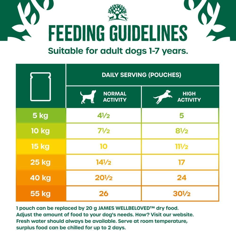 Short Dated James Wellbeloved Grain Free Wet Dog Food | Lamb & Chicken