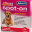 Johnson's 4Fleas | Dog Dual Action Flea & Lice | Spot On Treatment