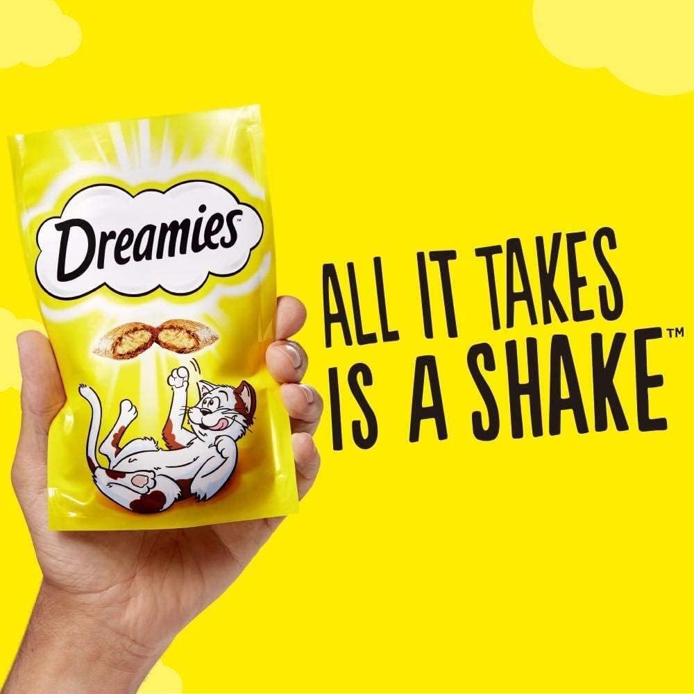 Dreamies Cat Treats With Cheese Mega Tub 350g