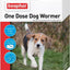 Beaphar One Dose Wormer for Dogs | Roundworm & Tapeworm Treatment