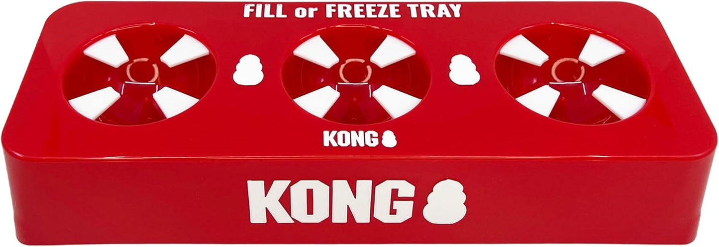 KONG Fill 'n' Freeze Treat Tray | Easy KONG Filling & Freezing Tool (All Sizes)