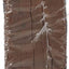 Brown rectangular coco brick wrapped in clear plastic on a white background