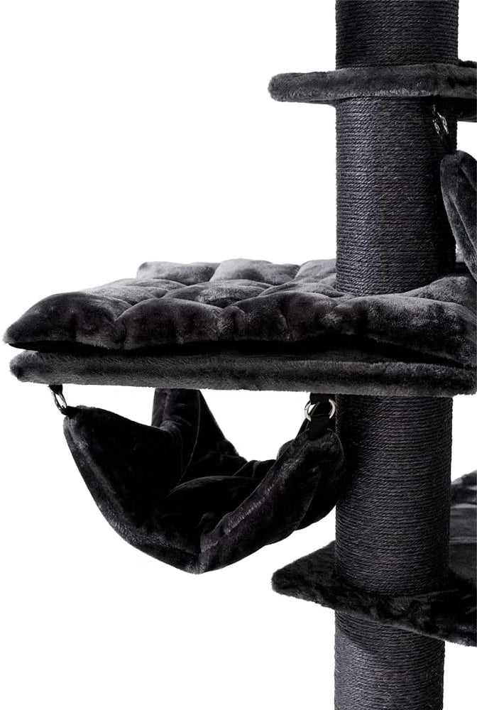 Nobby Rubi Giant Cat Tree | 197cm Dark Grey Scratching Post