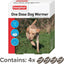 Beaphar One Dose Wormer for Dogs | Roundworm & Tapeworm Treatment