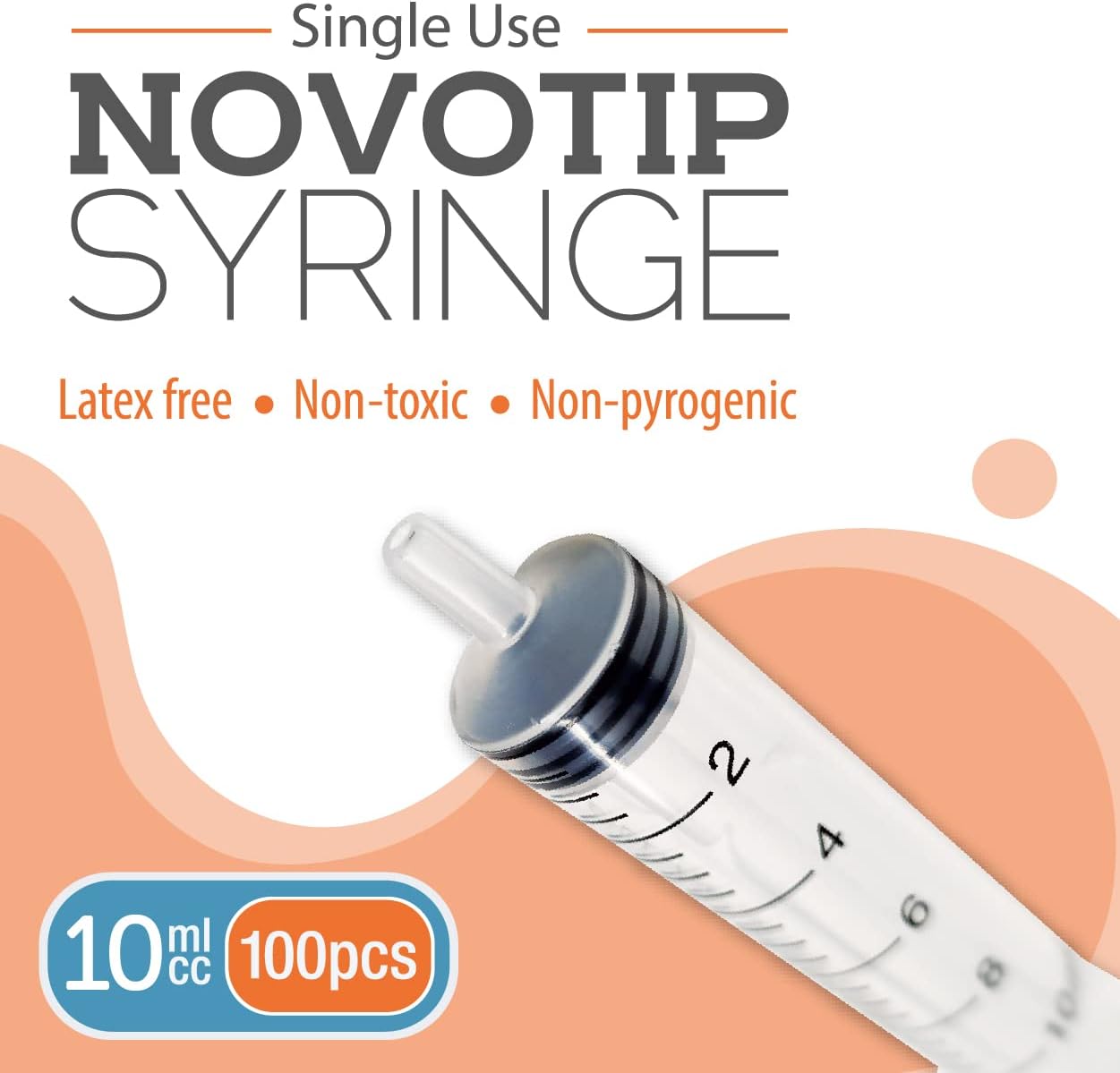 Medication & Supplement Measuring Syringe | NovoTip | 10ml