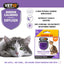 VetIQ Serene Calming Diffuser packaging with a cat and starter kit on a purple background