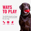KONG Dental Dog Toy with Rope | Small & Medium