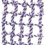 Purple rope grid hanging on a white background