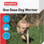 Beaphar One Dose Wormer for Dogs | Roundworm & Tapeworm Treatment