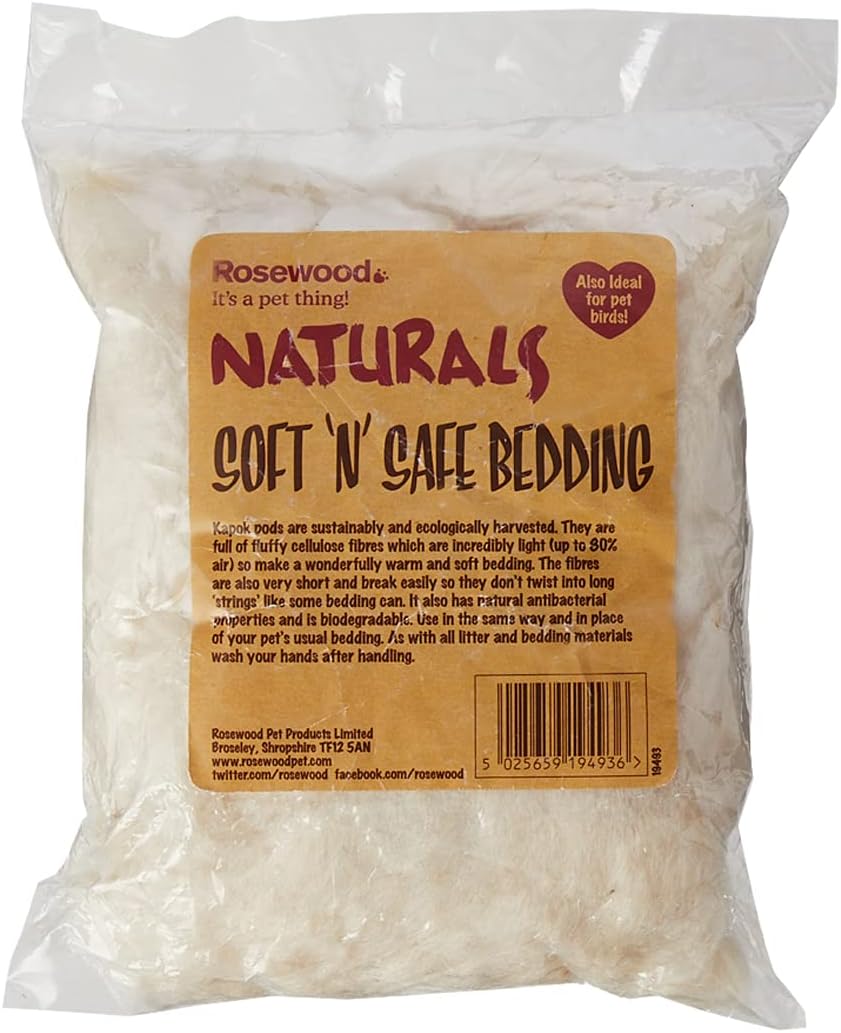 Bag of Rosewood Naturals Soft 'N' Cafe Bedding with a clear front