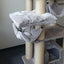 Nobby Rubi Giant Cat Tree | 197cm Dark Grey Scratching Post