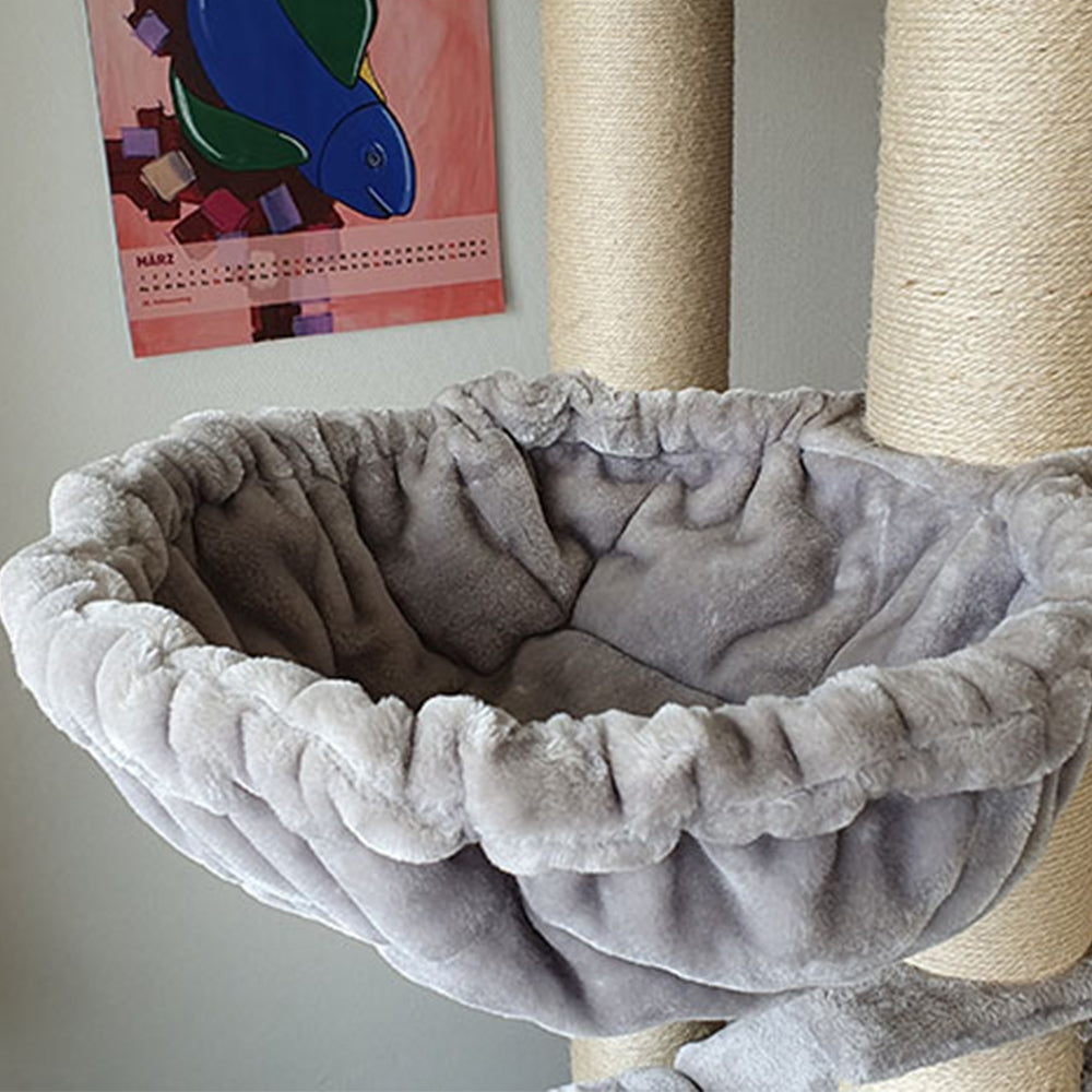 Nobby Rubi Giant Cat Tree | 197cm Dark Grey Scratching Post