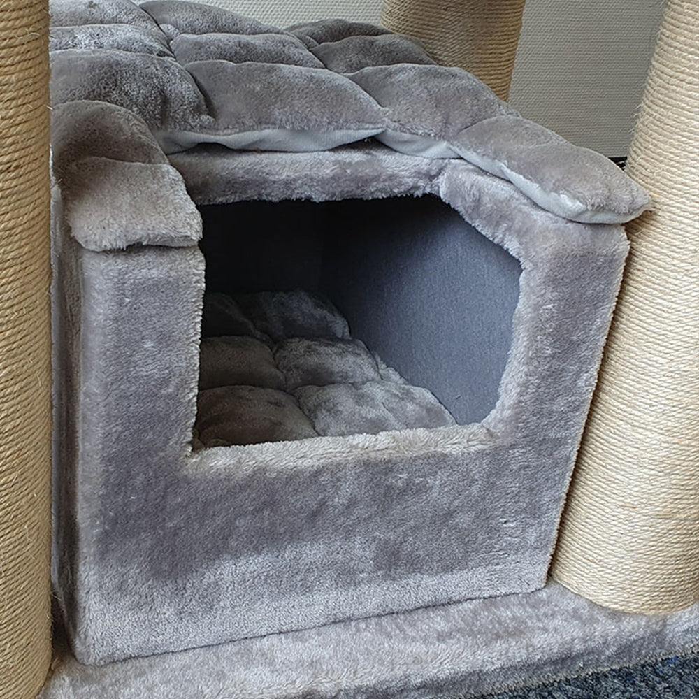 Nobby Rubi Giant Cat Tree | 197cm Dark Grey Scratching Post
