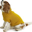 Mustard Cable Knit Dog Jumper by Ancol