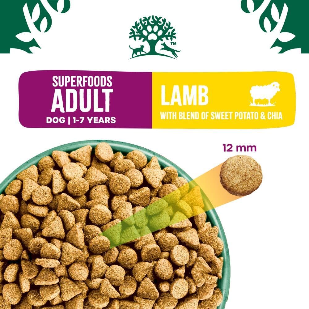 James Wellbeloved Superfoods Adult Lamb with Sweet Potato & Chia - Dry Dog Food CLEARANCE DEAL