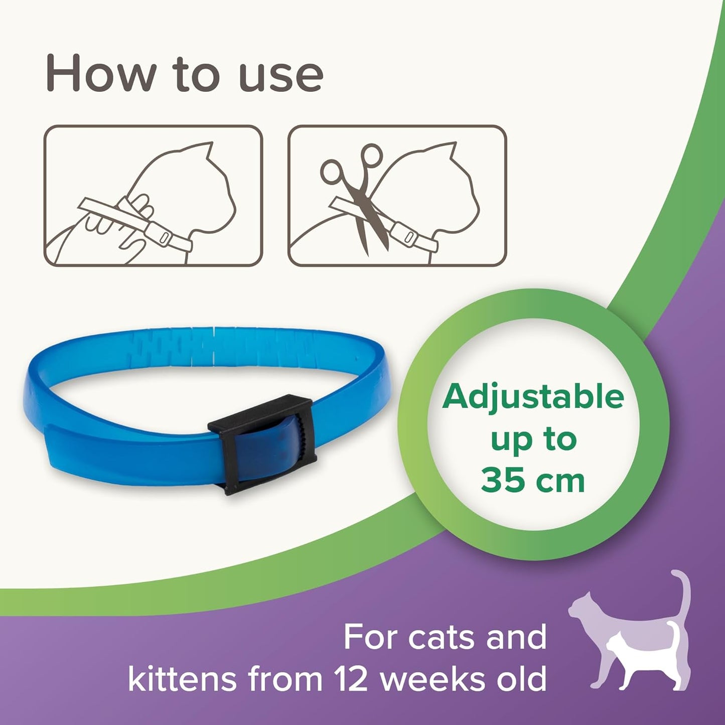 Beaphar Calming Collar for Cats | Herbal Stress Relief