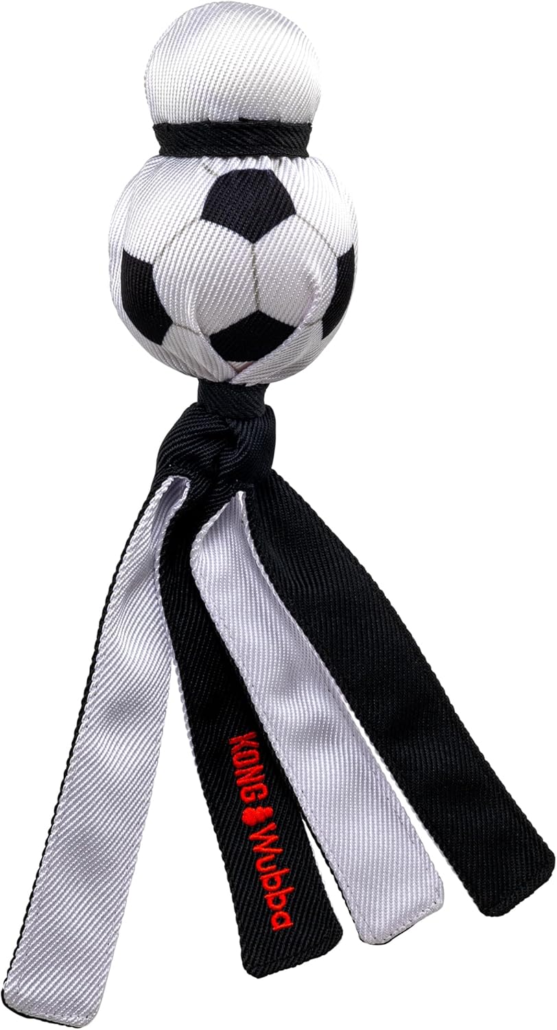 KONG Wubba Sport Large Dog Toy - Football or Basketball