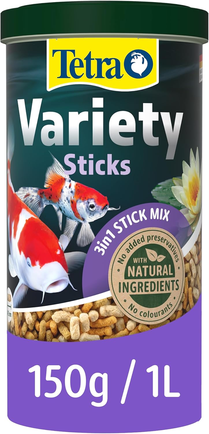 Tetra Pond Variety Sticks 150g | Complete Mix for All Pond Fish
