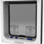 Cat Mate 4-Way Locking Large Cat Flap (221) For Large Cats & Small Dogs White Secure Double Lock Silent & Draught Proof