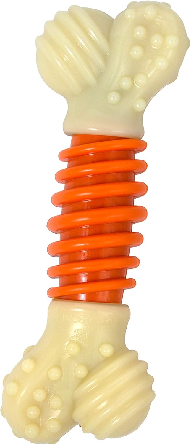 Nylabone Dental Extreme Chew | Bacon Flavour | Tough Dog Toy